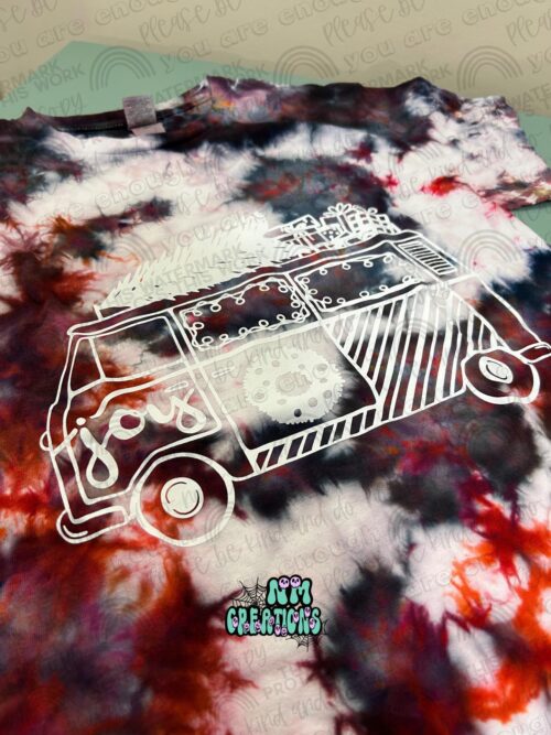 Joy Bus Tie-Dye Tee