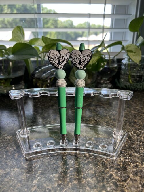 Mint Skeleton Lovers Beadable Ink Pen