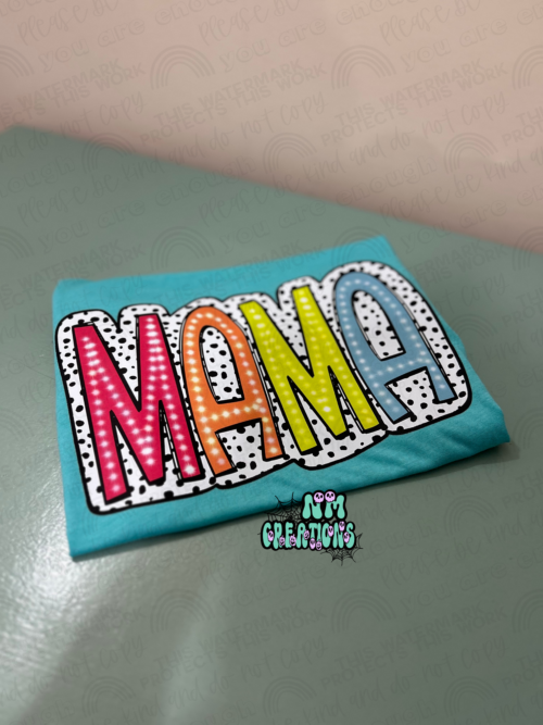 Mama Tee - Teal