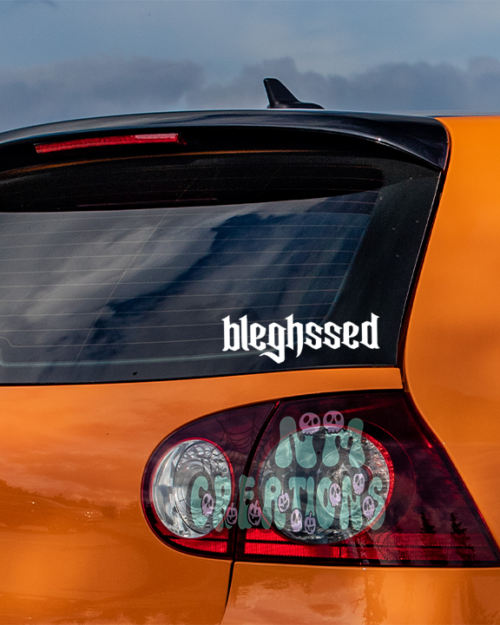 Bleghssed Decal